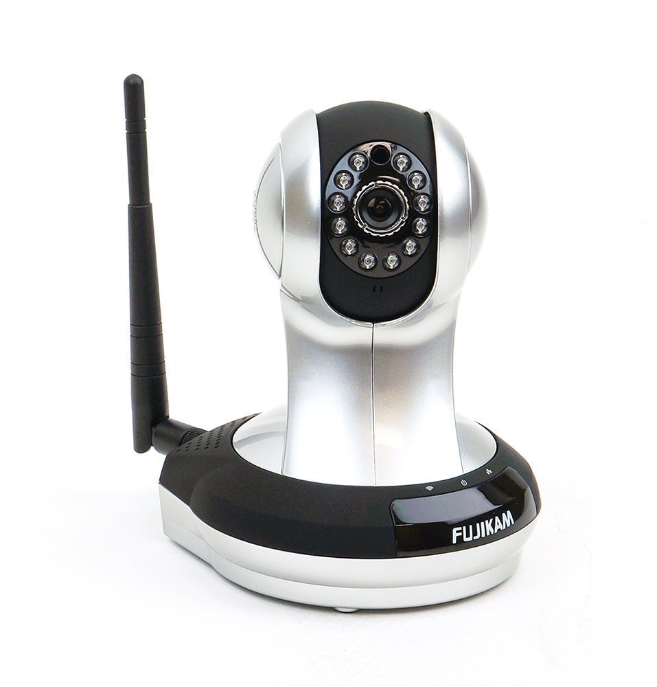 Fujikam FI-361 HD, cloud IP/Network ,Wireless, Video Monitoring, Surveillance, security camera,plug/play, Pan/Tilt with Two-Way Audio and Night Vision