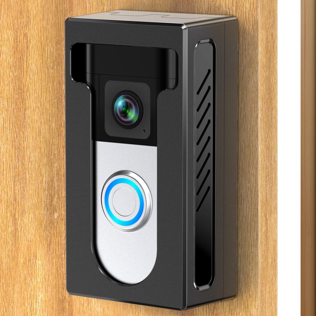 Anti-Theft No-Drill Doorbell Mount: Apartment & Rental Safe ...
