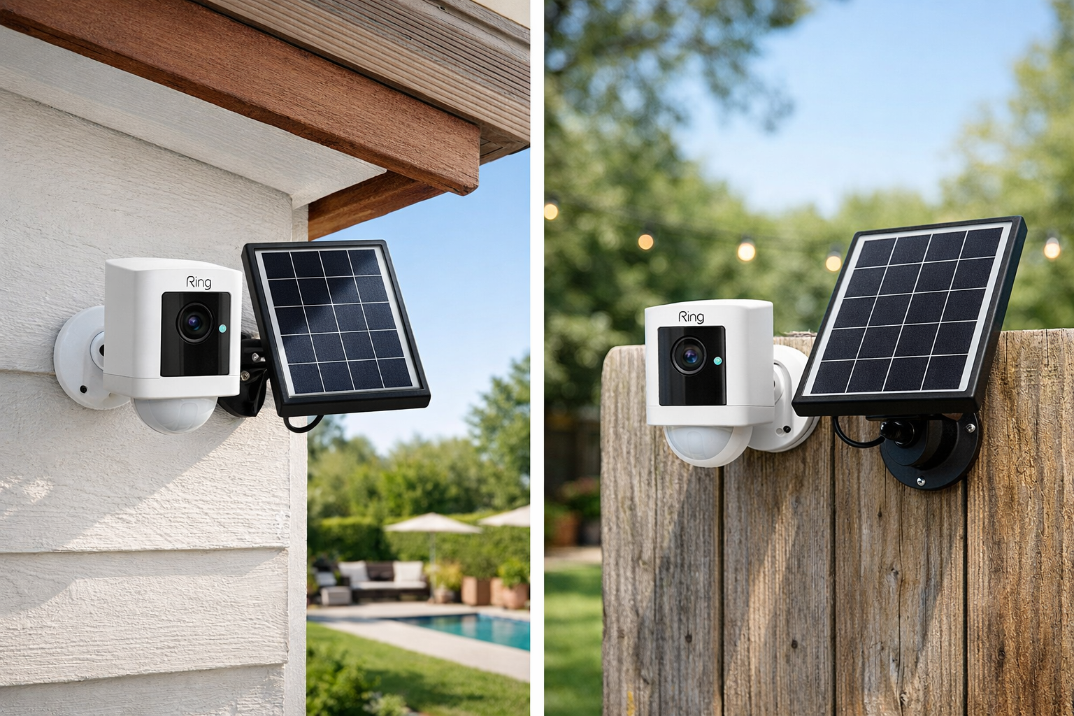 Ring Outdoor Cam with Solar Panel